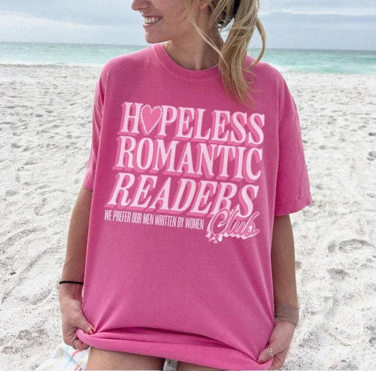 Romance Book Shirt | Bookish Comfort Colors Romance Book Girlie Book Lover Crewneck Romance Reader Book Club T-Shirt...