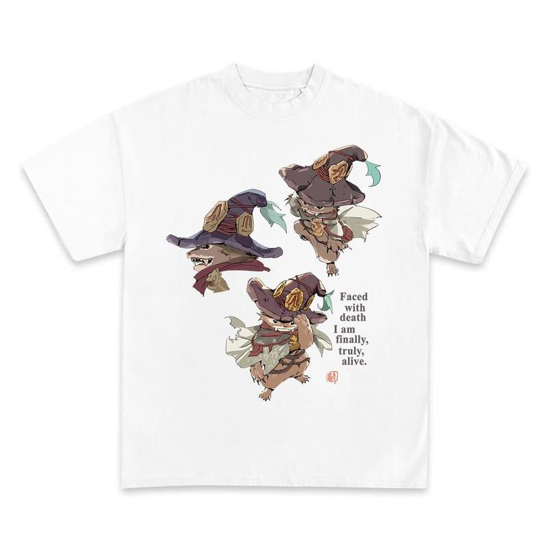 Rove Cute shirt, WudWud Monster Hunter Wilds shirt, gaming tee, Fantassy Adventure Unisex cotton Tshirt, Monter Hunter...