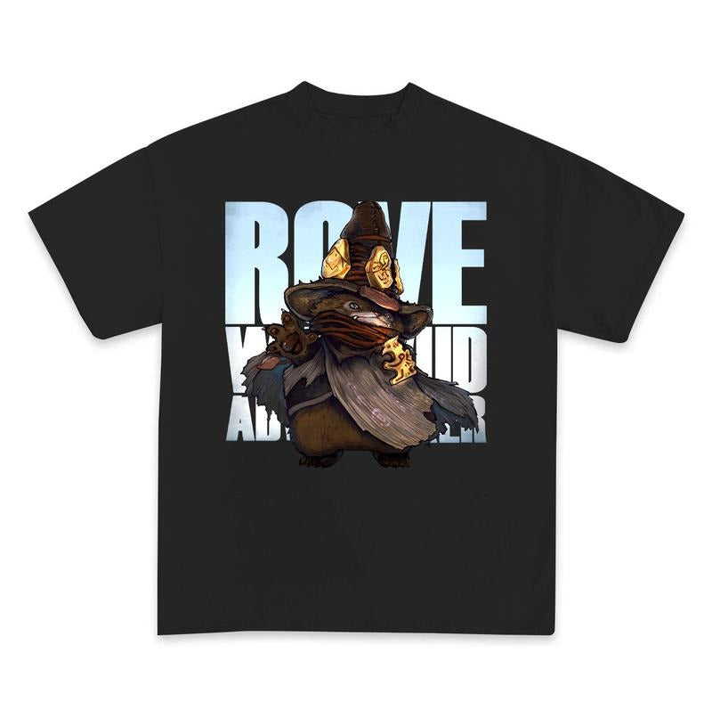 Rove WudWud shirt Monster Hunter Wilds tee, gaming tee, Fantassy Adventure Unisex cotton Tshirt, Monter Hunter videogame,...