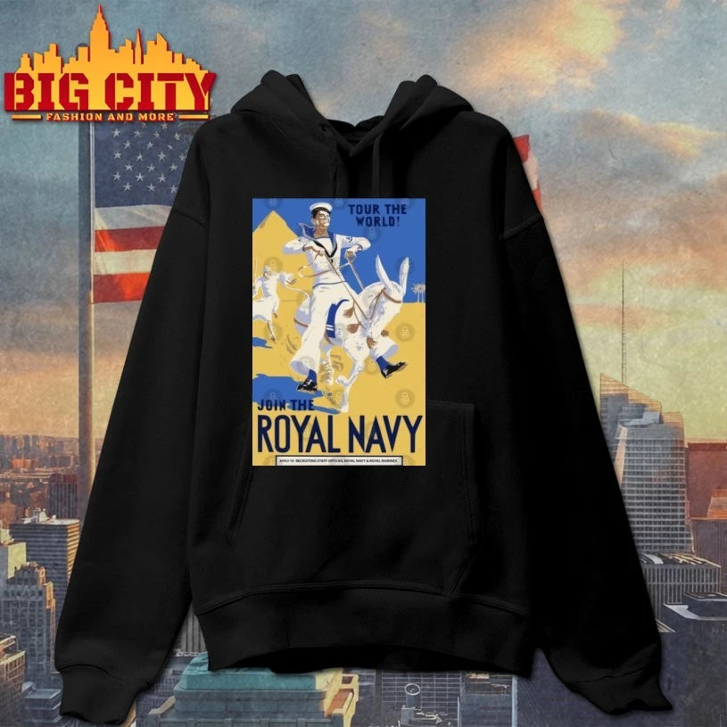 Royal Navy Recruitment Baseball shirt
