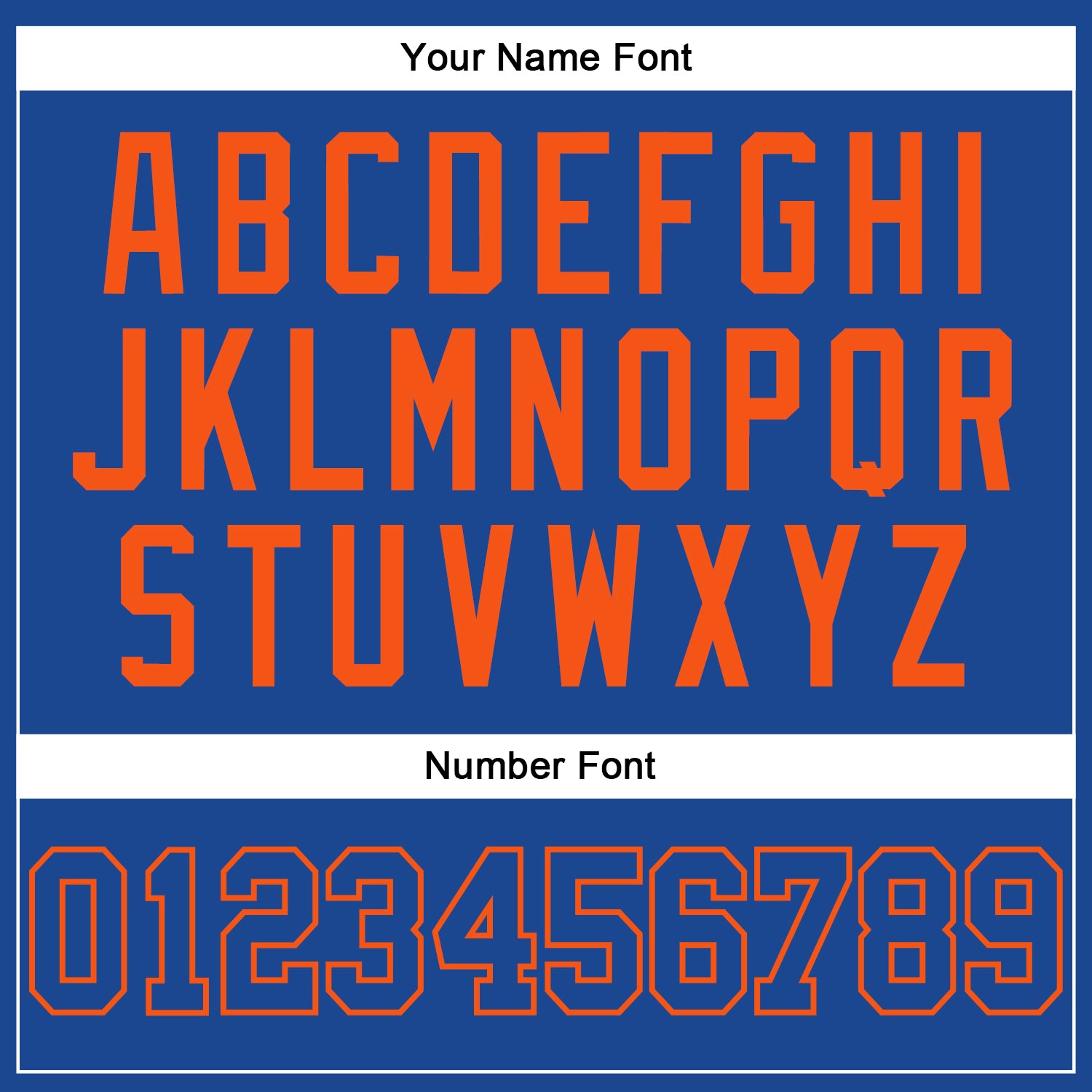 Custom Royal Royal-Orange Authentic Baseball Jersey