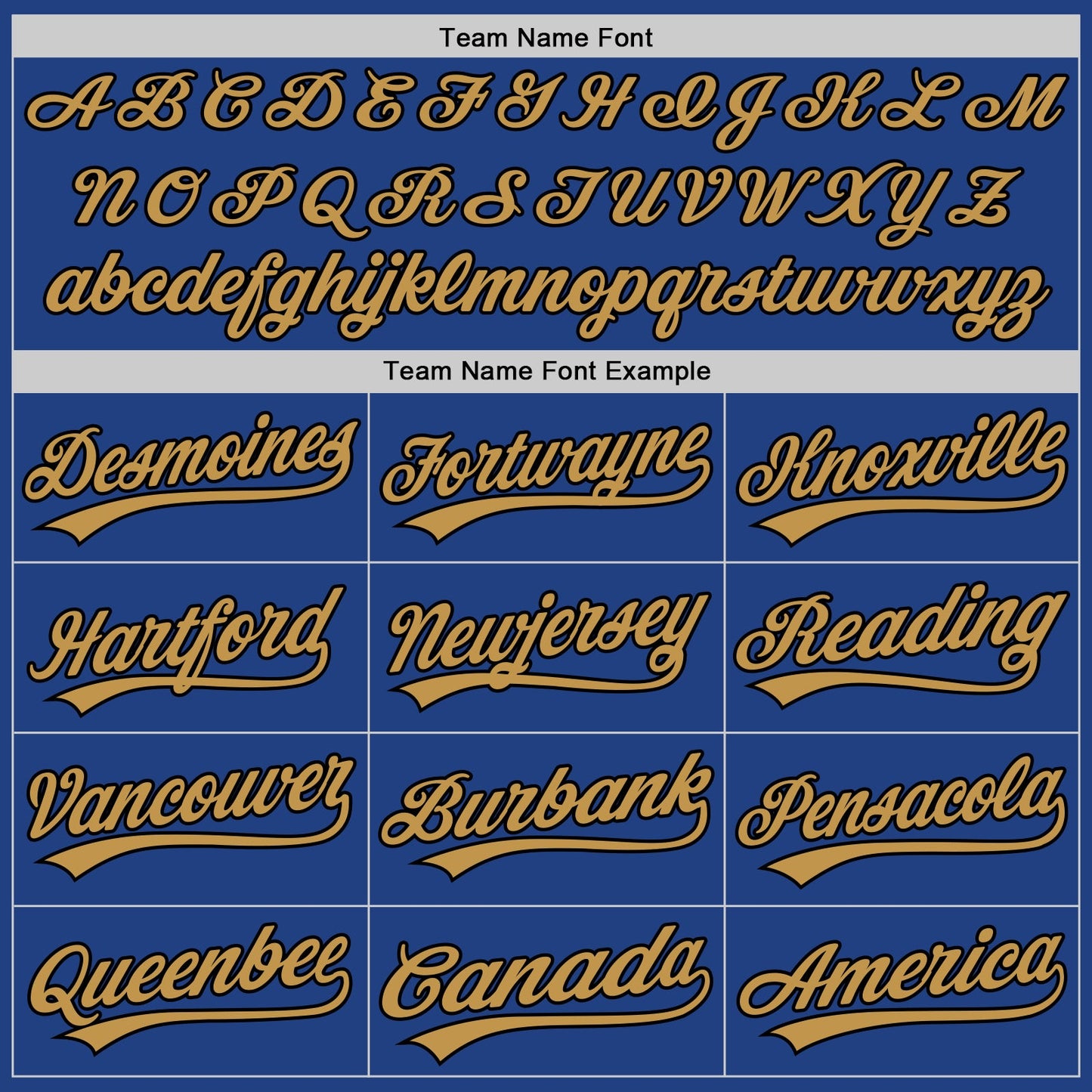 Custom Royal Old Gold-Black Authentic Throwback Baseball Jersey