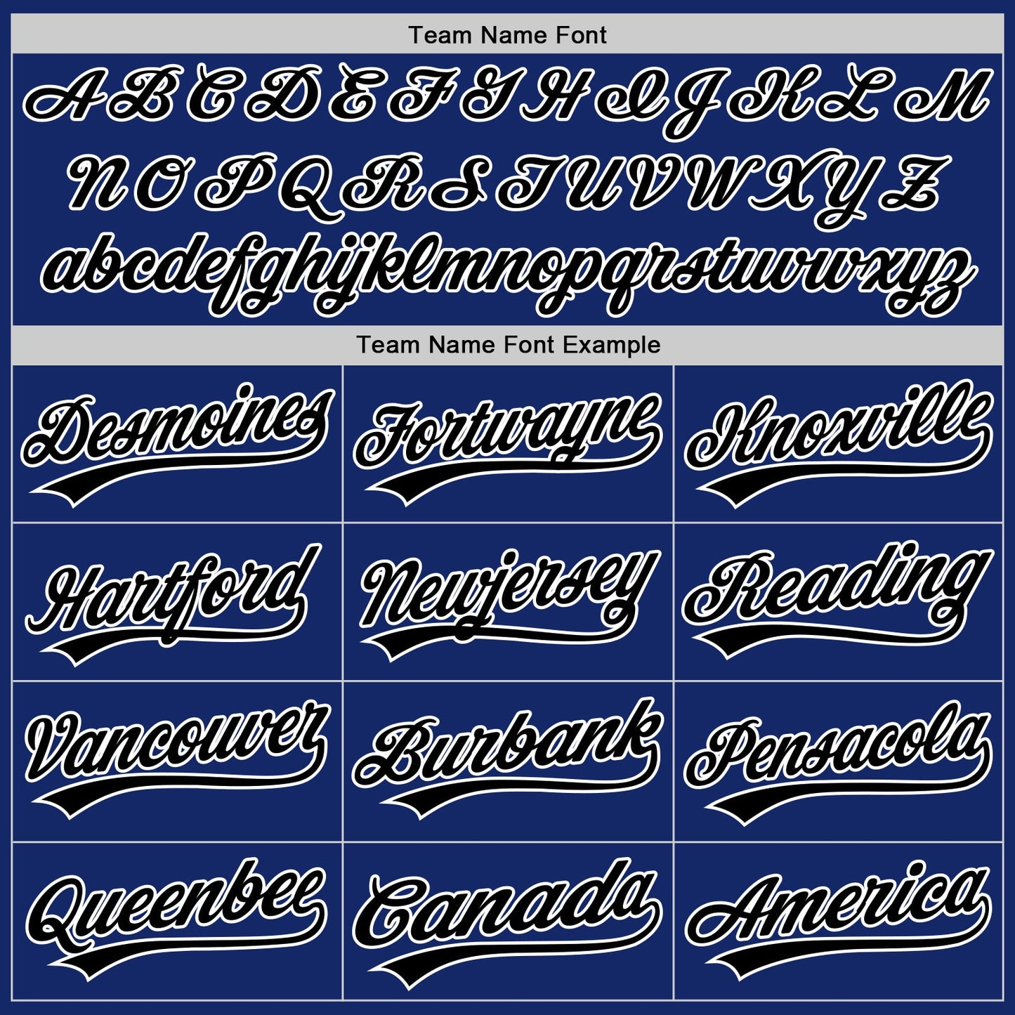 Custom Royal Black-White Authentic Baseball Jersey
