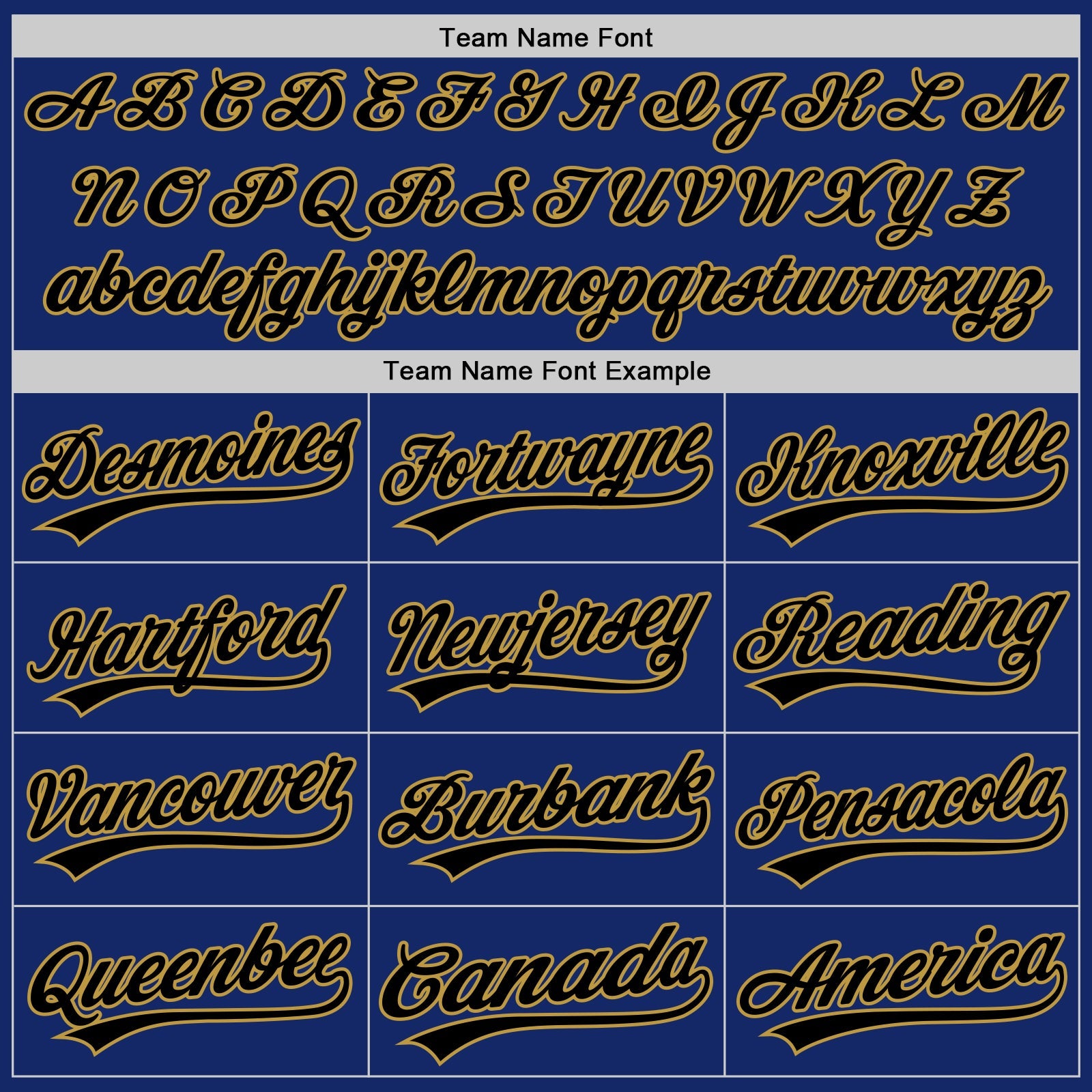 Custom Royal Black-Old Gold Authentic Baseball Jersey