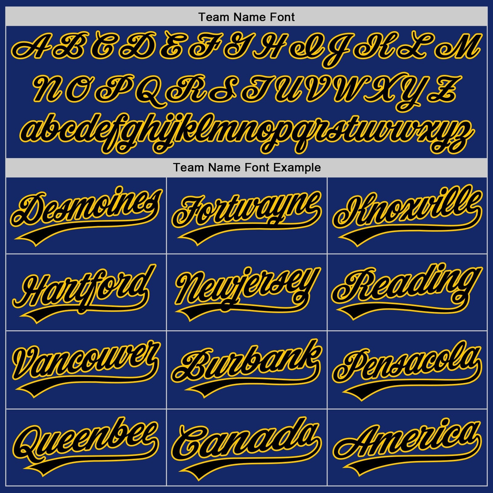 Custom Royal Black-Yellow Authentic Baseball Jersey