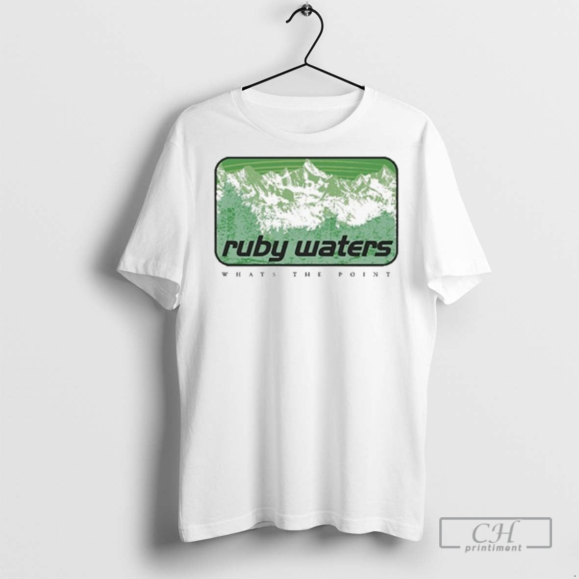 Ruby Waters Whats The Point Mountain T Shirts