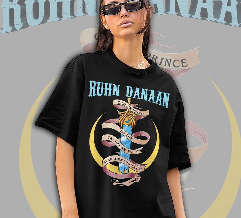 Ruhn Danaan Crescent City T-Shirt, Sarah J Maas Bryce Quinlan Bookish Shirt, Throne of Glass, ACOTAR Rhysand Book Lover...