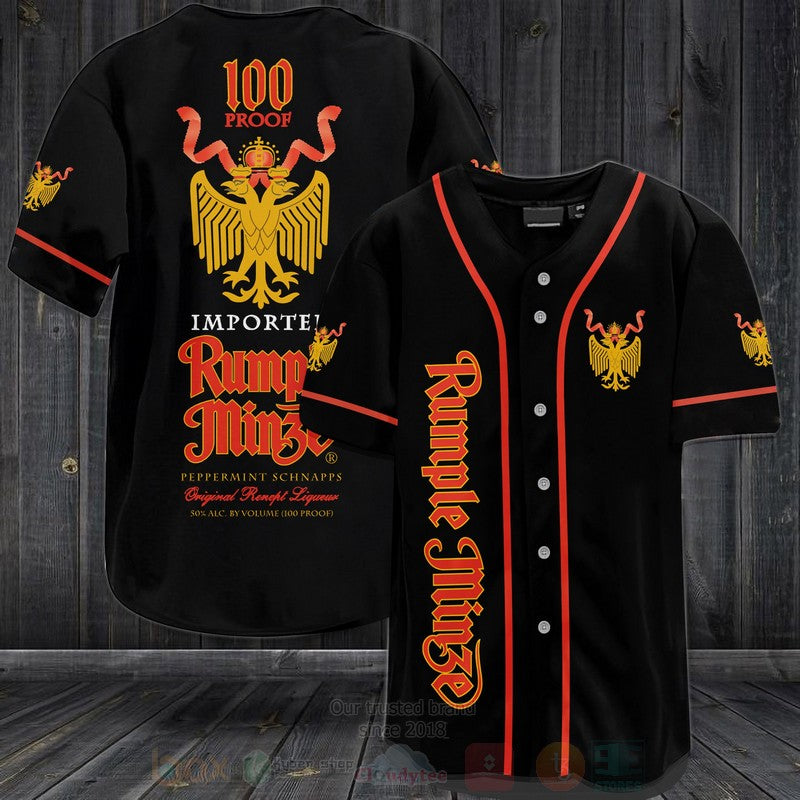 FASHION Rumple Minze Baseball Jerseys Botton Shirt