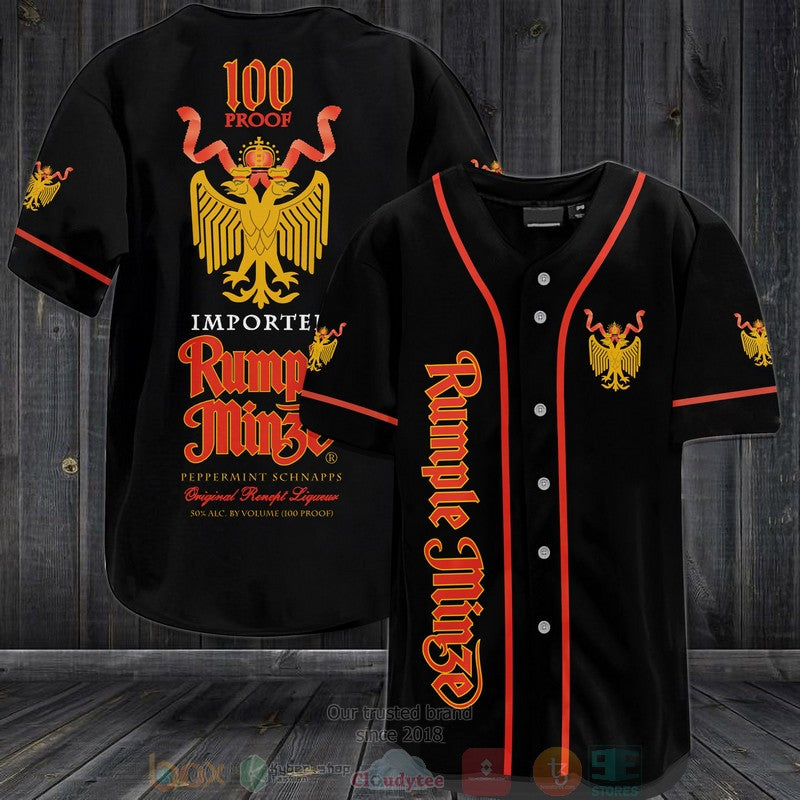 Rumple Minze Peppermint Schnapps Baseball shirt