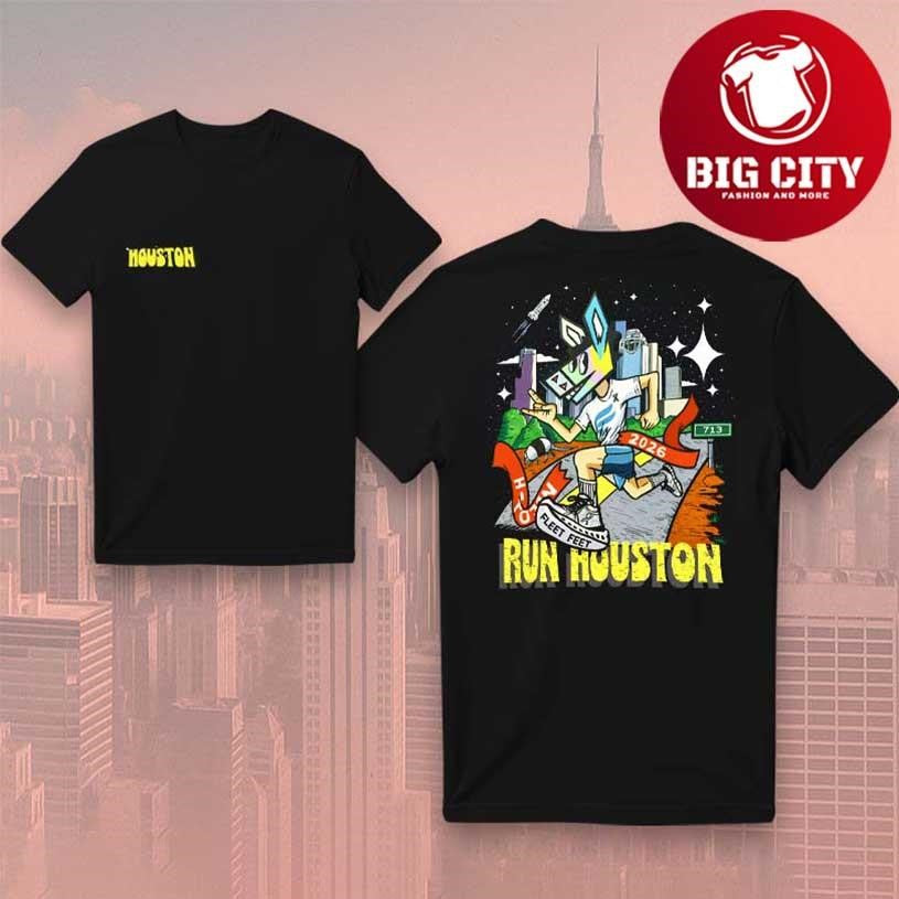 Run Houston 2026 Event Two Sided Shirt