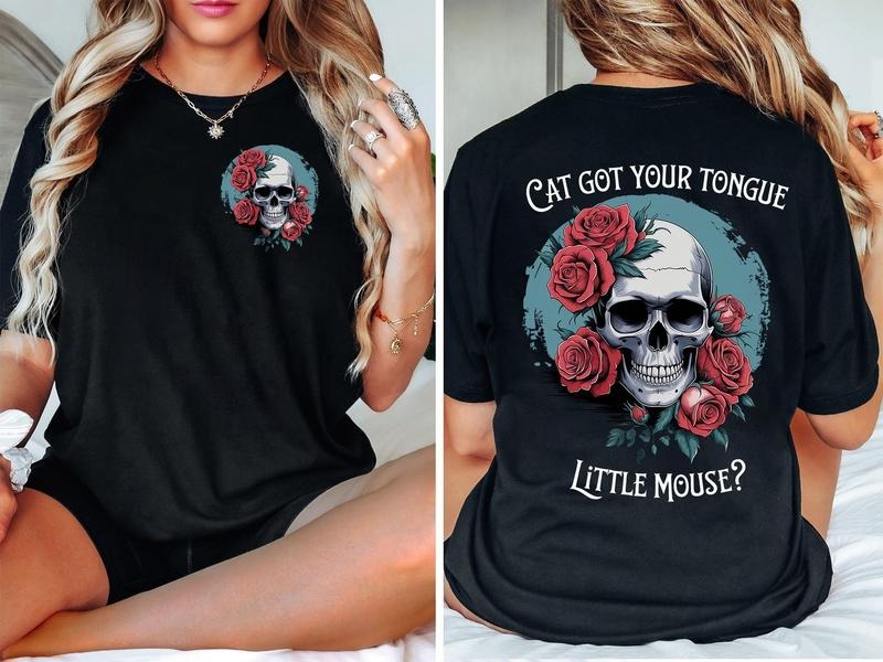 Run Little Mouse T-Shirt, Haunting Adeline Sweatshirt, Dark Romance Merch, Smut Reader Tee, Book Lover Gift, Zade Meadows...