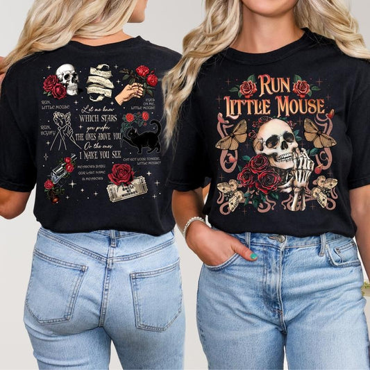 Run Little Mouse T-Shirt, Haunting Adeline Sweatshirt, Zade Meadows Hoodie, Cat And Mouse Duet Merch, Dark Romance Tee,...
