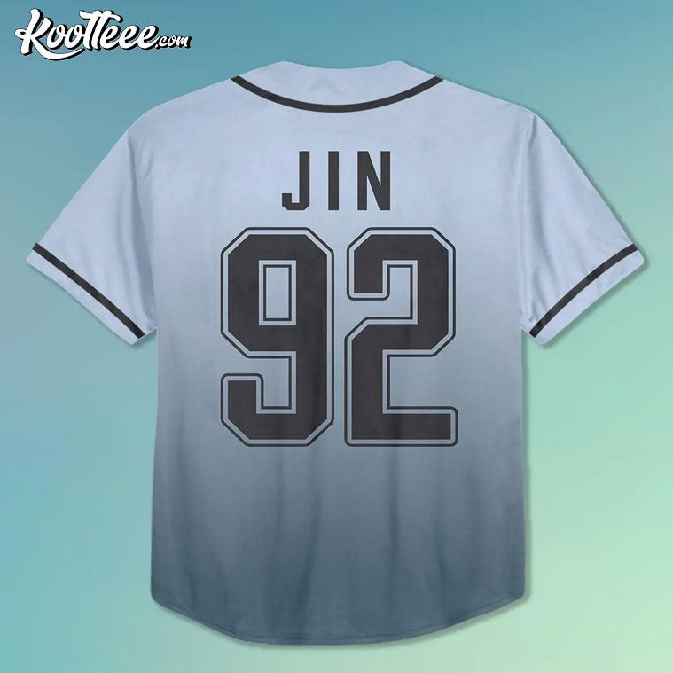 Run SeokJin Ep Tour Jin BTS Kpop Baseball Jersey