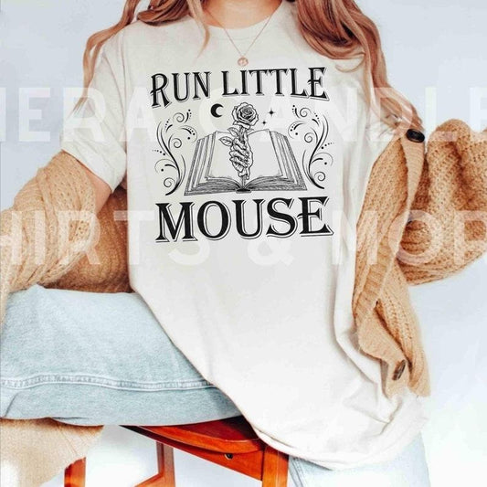 Run little Mouse Shirt, Haunting Adeline, Hunting Adeline Shirt, literary gift, Dark Romance Shirt, Reading love Bookfan...
