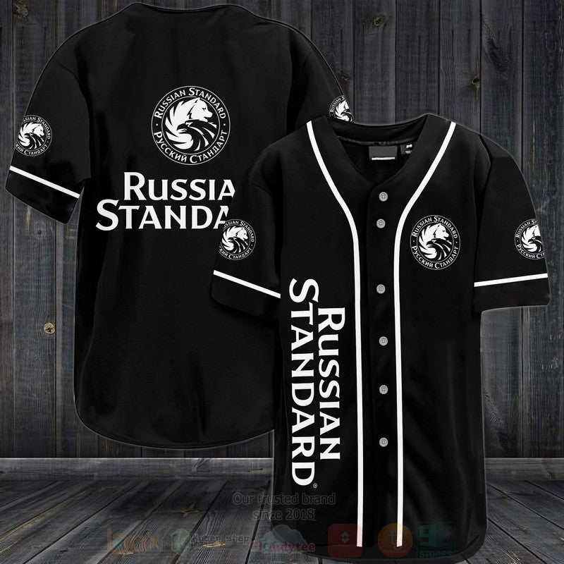 FASHION Russia Standard Baseball Jerseys Botton Shirt