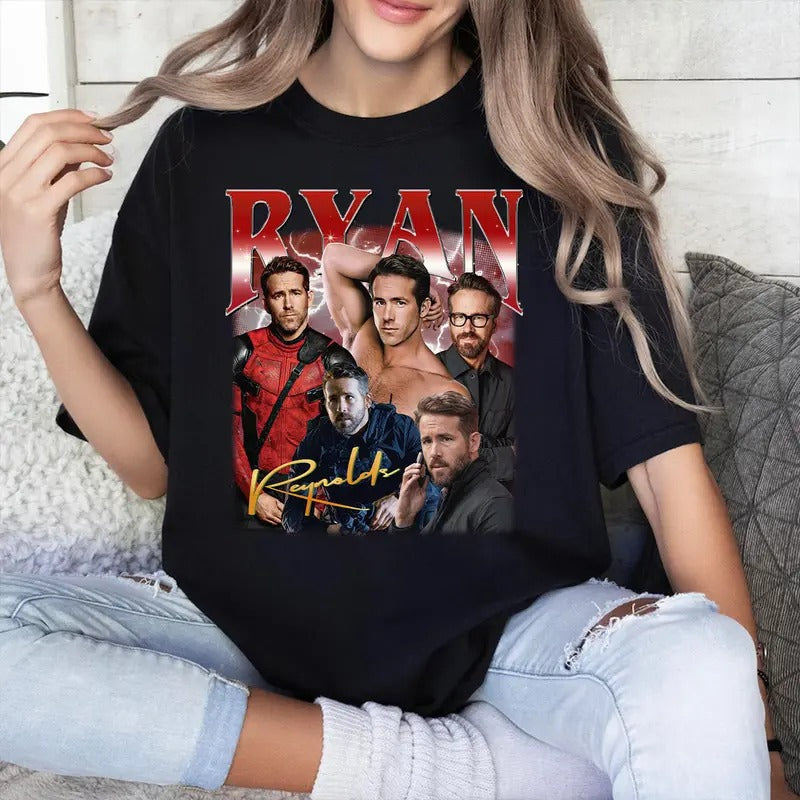 Ryan T Shirt, Reynolds shirt,  Gift For Woman and Man Unisex T-Shirt Sweatshirt Hoodie | WearSparks.com