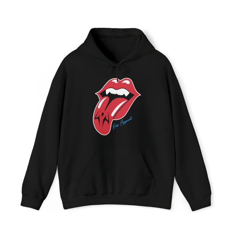Ryomen Sukuna Mouth Graphic Hoodie JuJutsu Kaisen Mens Womens Anime Manga Inspired Clothing Cotton Fabric girlblackhoodie...