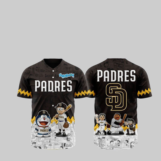 SD Padres Doraemon Jersey 2025 - Grishko.com T-Shirts, Hoodie, Sweatshirt | WearSparks.com