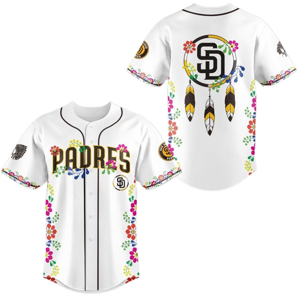 SD Padres x Native American Heritage Night 2025 Jersey - Grishko.com T-Shirts, Hoodie, Sweatshirt | WearSparks.com (Image 1)