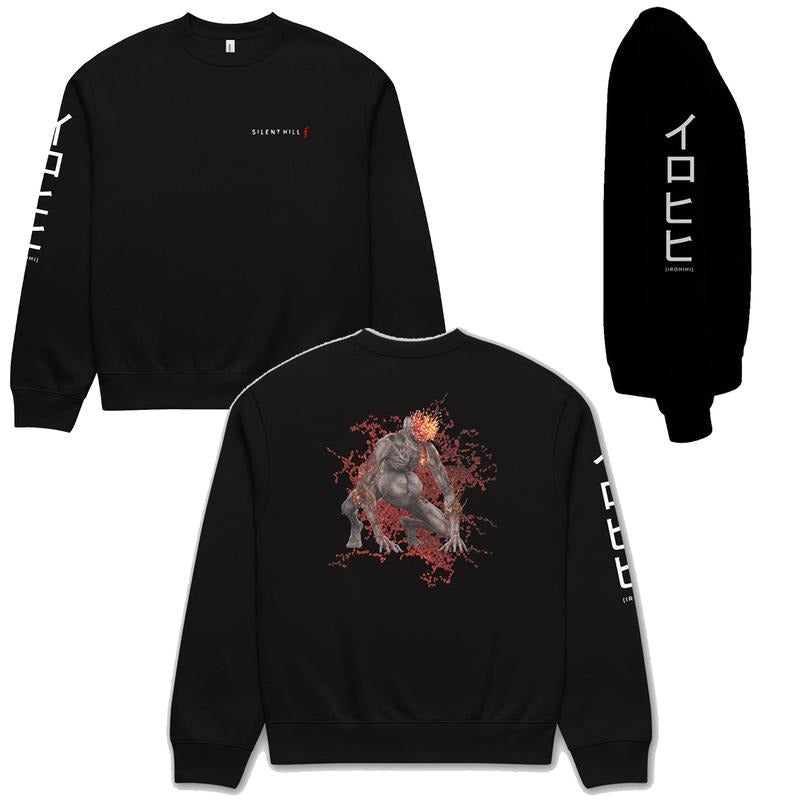 SILENT HILL f Irohihi Sweatshirt, SILENT HILL f Erosion Flower T-Shirt, Menswear Top, Retro Silent Hill Game Tshirt Hoodie