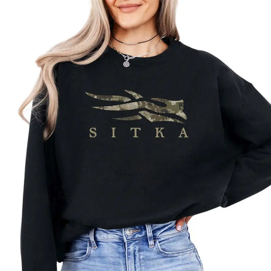 SITKA Hunting Camo Outdoor Gear tactical Unisex T-shirt Sweatshirt Hoodie, Durable and Comfortable Classic Pullover...