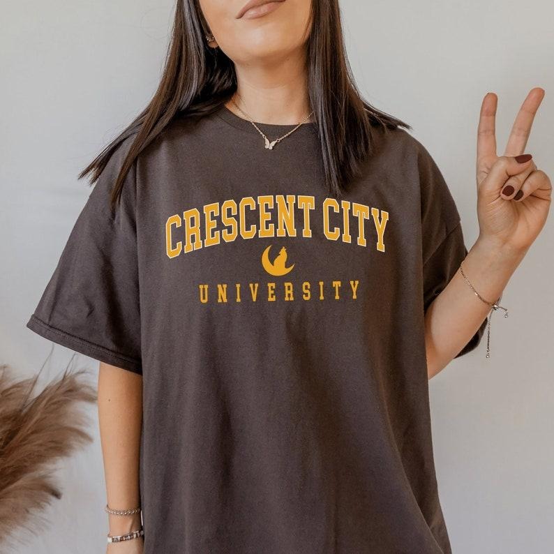 SJM - Crescent City t-shirt, Crescent City Shirt, Bookish, Terrasen t-shirt, ACOTAR t-shirt Hoodie, Sweatshirt