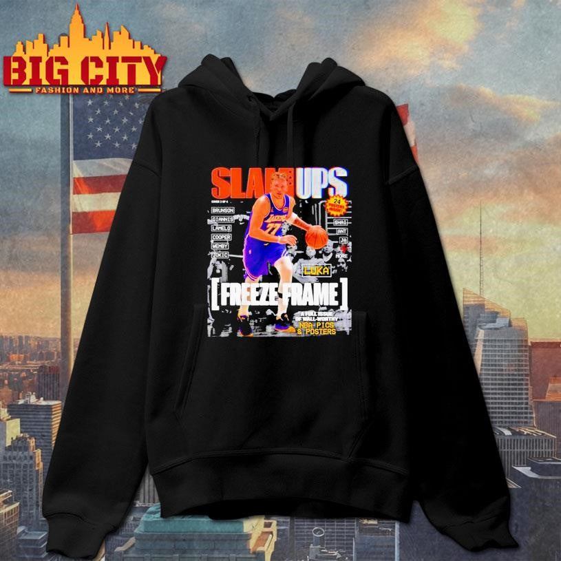 SLAMUPs Luka Doncic LA Lakers Magazine Shirt