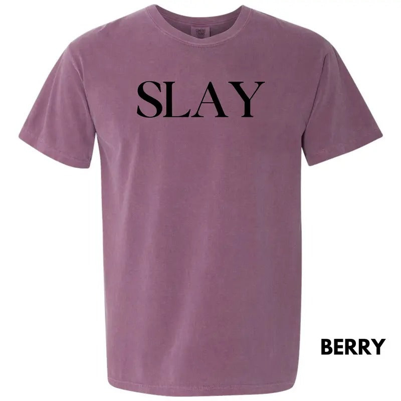 SLAY Bold Letter Comfort Colors T-Shirt 'NLB' Hoodie, Sweatshirt | WearSparks.com
