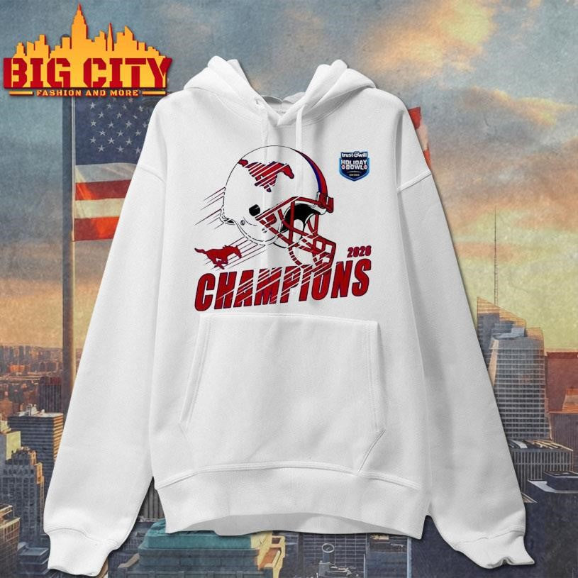 SMU Mustangs Football 2026 Trust And Will Holiday Bowl Champions Shirt
