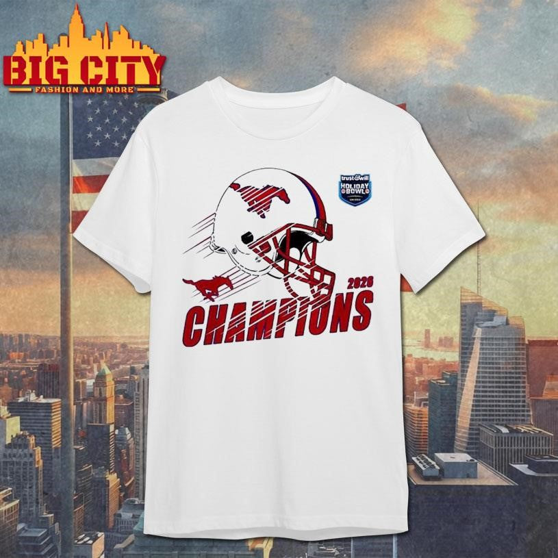 SMU Mustangs Football 2026 Trust And Will Holiday Bowl Champions Shirt
