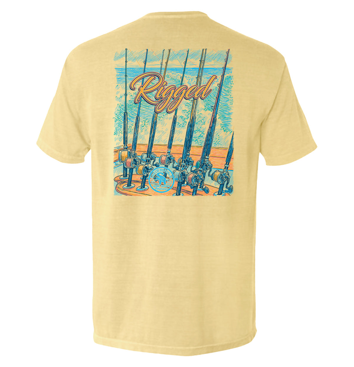 Rigged Pocket Tee Hoodie, Sweatshirt | WearSparks.com (Image 3)