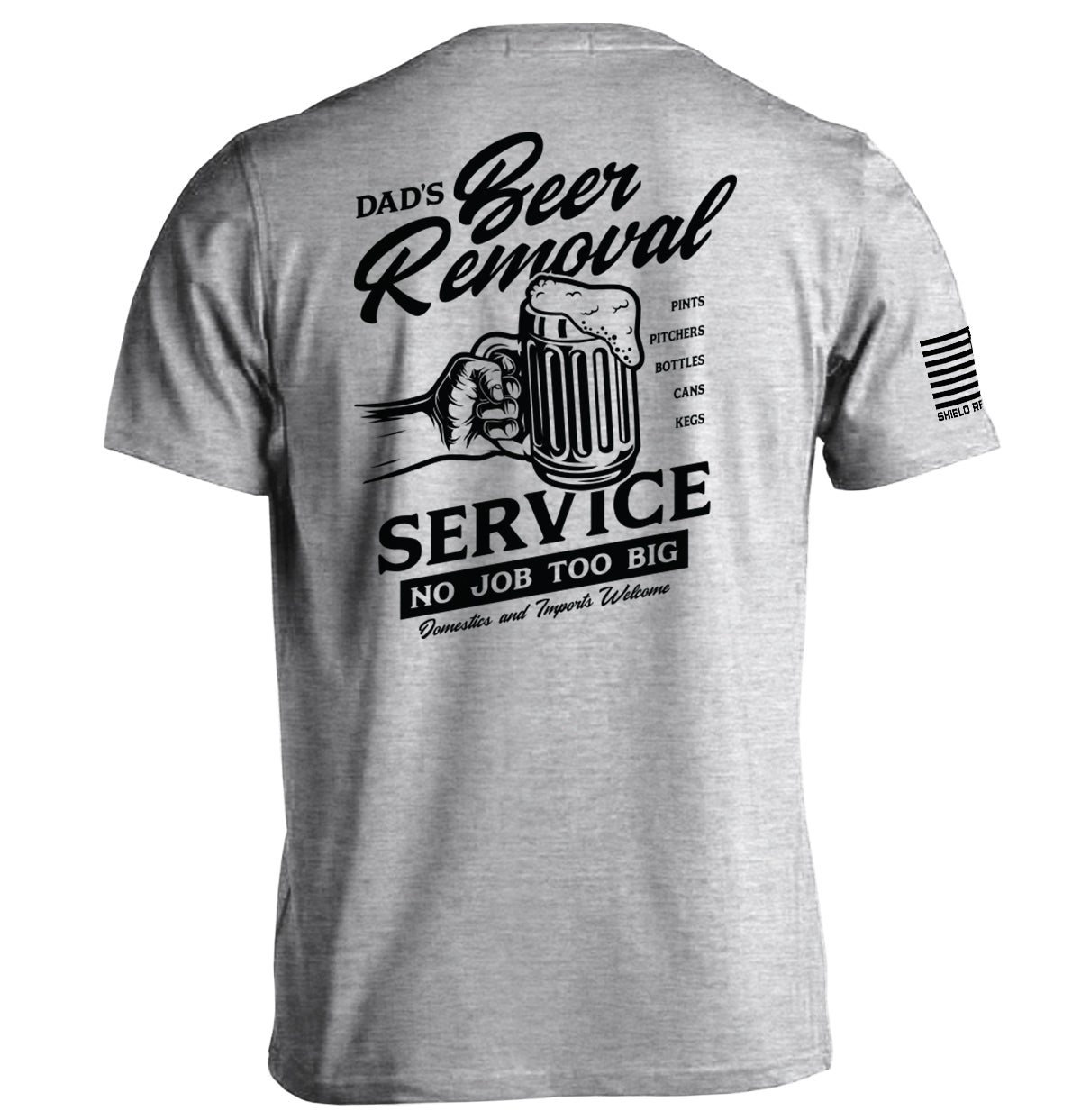 Dad's Beer Removal Service T-Shirts, Hoodie, Sweatshirt | WearSparks.com (Image 4)