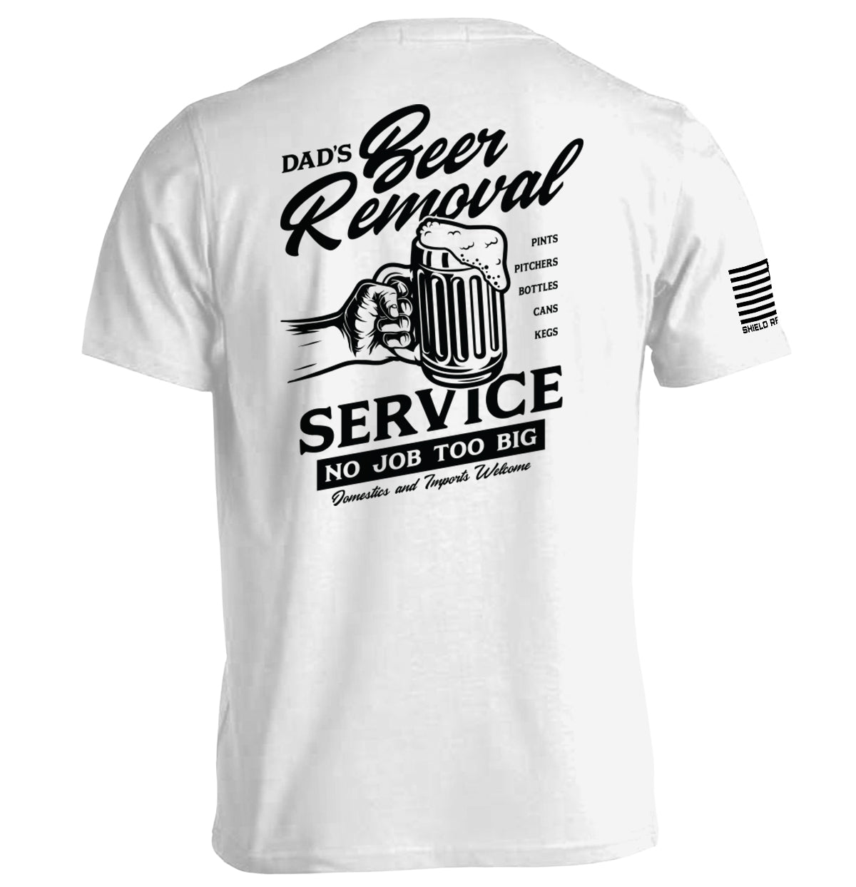 Dad's Beer Removal Service T-Shirts, Hoodie, Sweatshirt | WearSparks.com (Image 1)