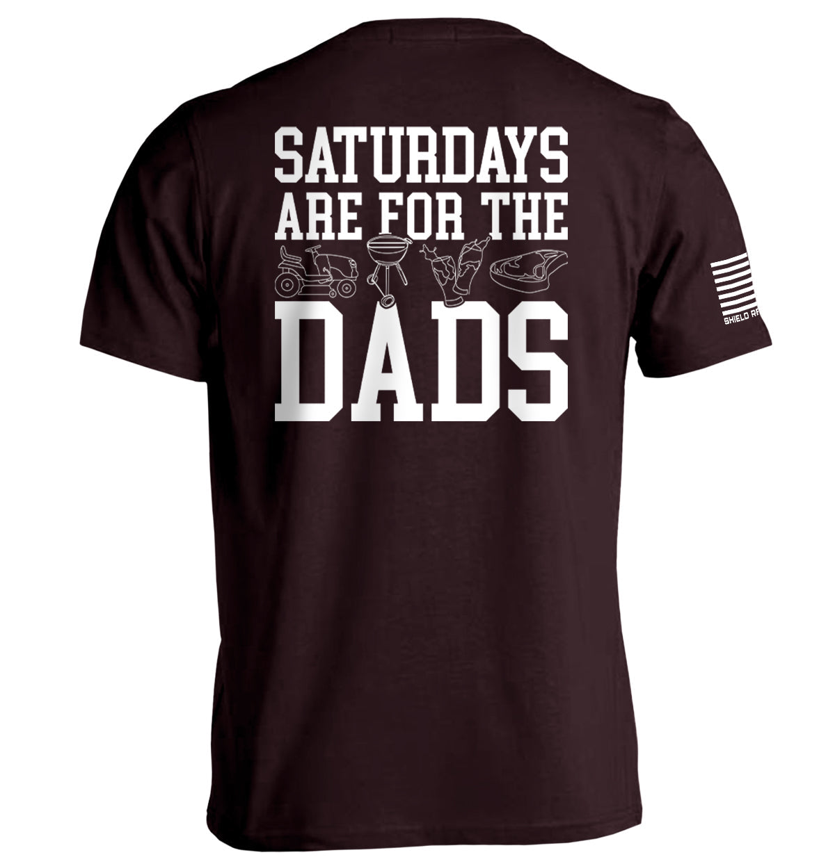 Saturdays Are For The Dads T-Shirts, Hoodie, Sweatshirt | WearSparks.com (Image 3)