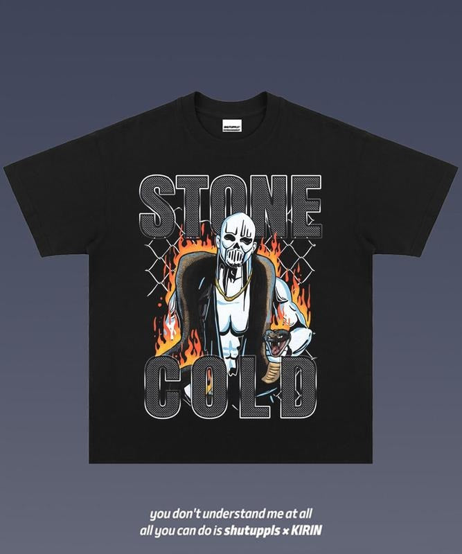 STONE COLD 2.6 VINTAGE TEE | GRAPHIC T-SHIRT SWEATSHIRT HOODIE | GIFT FOR FAN | WearSparks.com