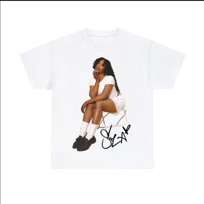 SZA Hip Hop Graphic Tee Classic Shortsleeve Unisex Streetwear Tshirt Hoodie, Sweatshirt | WearSparks.com