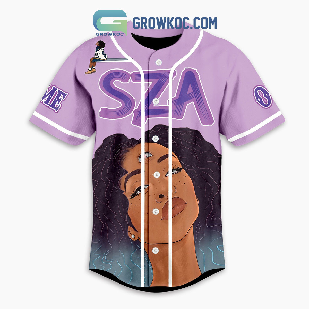 SZA I Make Bad Decisions Frequently They’re Fun Personalized Baseball Jersey