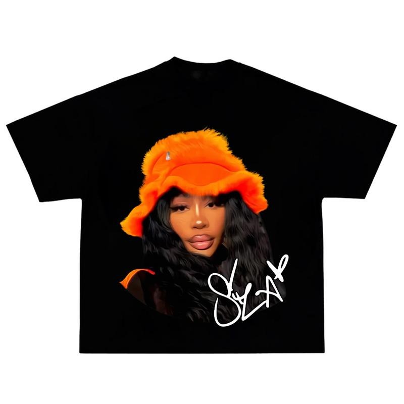 SZA Stylish Hip Hop Shirt A Trendy Addition to Your Concert Gear Hoodie, Sweatshirt | WearSparks.com