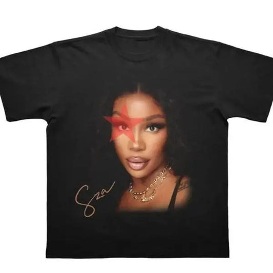 SZA T Shirt, SZA shirt, sza t-shirt, SZA Tour Hip Hop Rap Tee T Shirt, sza tour shirt - Classic Cut Cotton Shirt