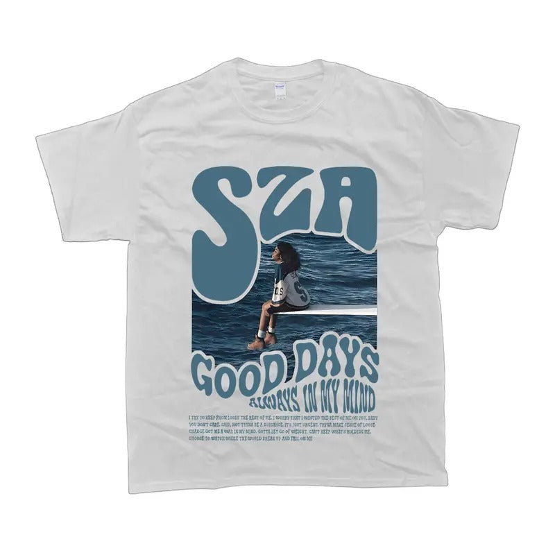 SZAAA T-Shirt, SZAAA Good Days SOS Tour Shirt, Crewneck Tee Casual Clothing For Men , For Women Hoodie, Sweatshirt