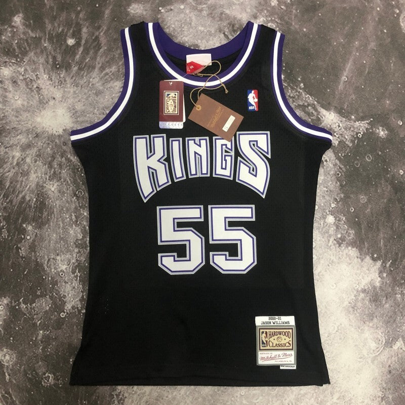 Sacramento Kings #55 Jason Williams sw Kings 01 Season 55 # Style 2