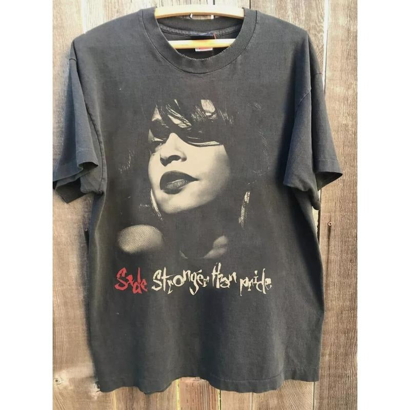 Sade Adu 90s Graphic Shirt, Pop Music Tour 2024 Men Women Unisex Tshirt Hoodie, Sweatshirt | WearSparks.com