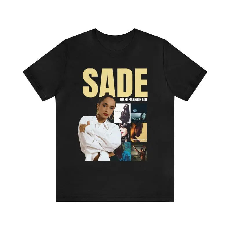 Sade Tribute t-shrit, Sade Adu, Soul Music T-Shirt, Music Legend Shirt Hoodie, Sweatshirt | WearSparks.com