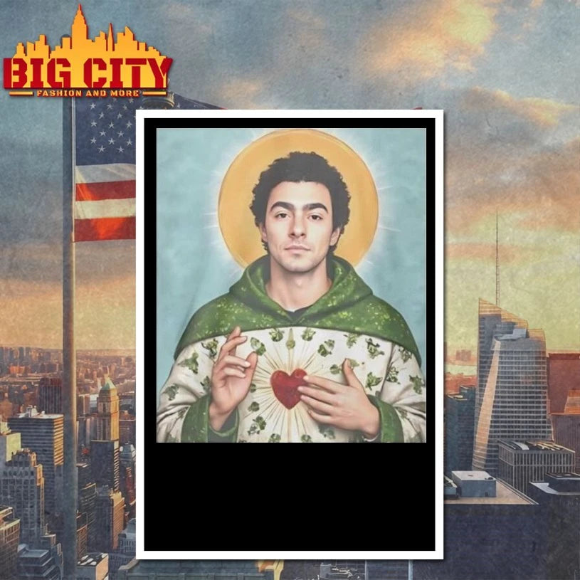 Saint Luigi Mangione poster shirt