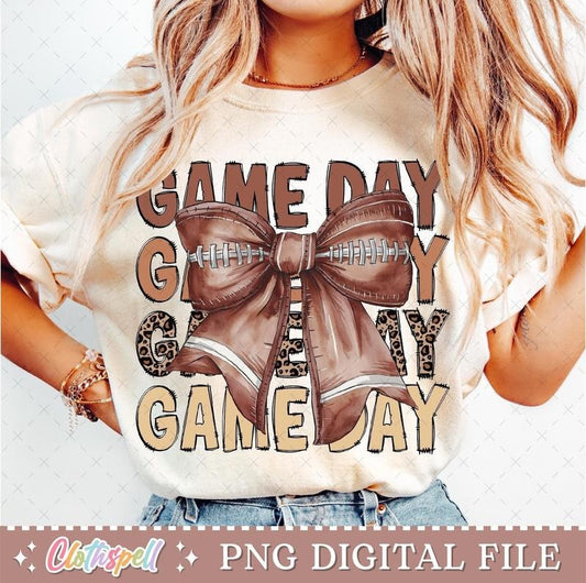 [Sale To 45% Off] Football Game Day Shirt, Coquette T-Shirt, Football Bow T-Shirt, Football Mama Shirt, Gift For Mom...