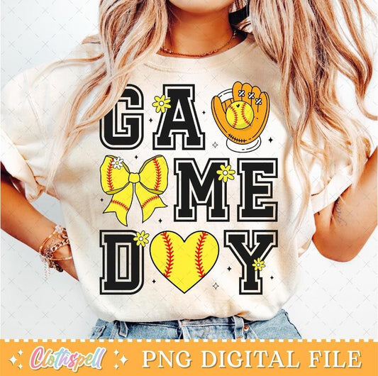 [Sale To 45% Off] Softball Game Day T-Shirt, Softball Mama T-Shirt, Softball Mom Shirt , Coquette Softball Shirt Hoodie,...