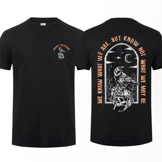 [Sale Up To 60%]  We Know What We Are But Know Not What We May Be T-shirt For Men For Women Tops Underwear Menswear...