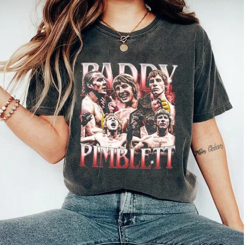 [Sale up to 50%]Comfort Colors The Baddy' Pimblett Bootleg T-Shirt, Paddy Pimblett Boxing Golf Shirt, Golf Fans, Gift For...