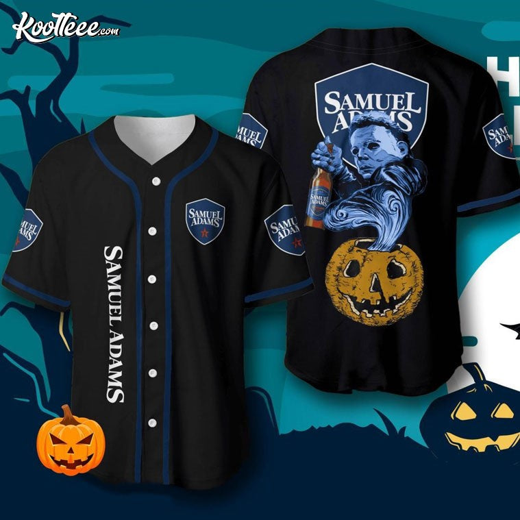 Samuel Adams Michael Myers Halloween Baseball Jersey