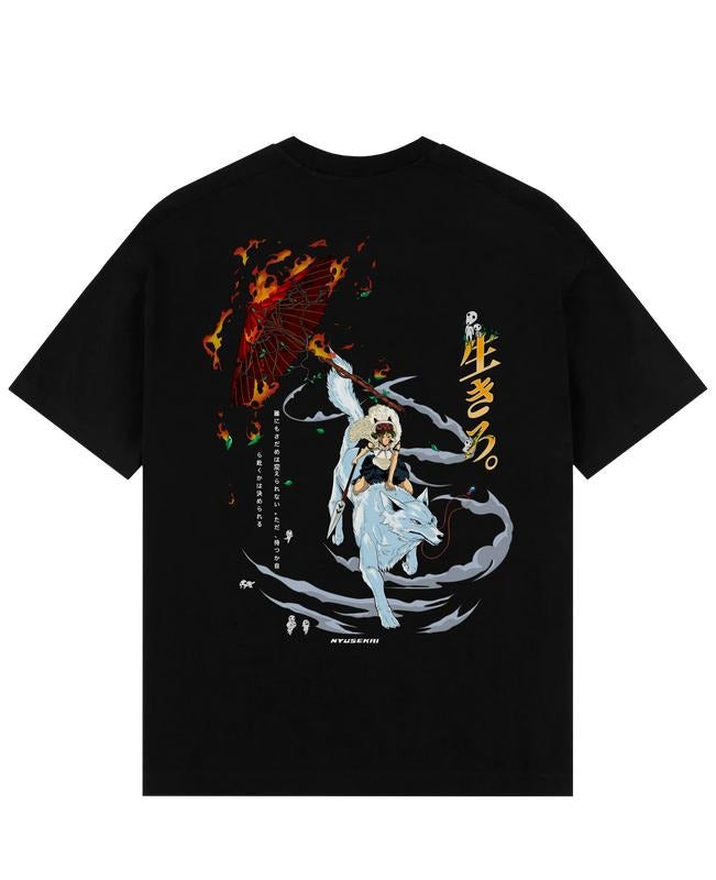 San - Princess Mononoke Oversize T-Shirt T-shirt Hoodies & Sweatshirts | WearSparks.com